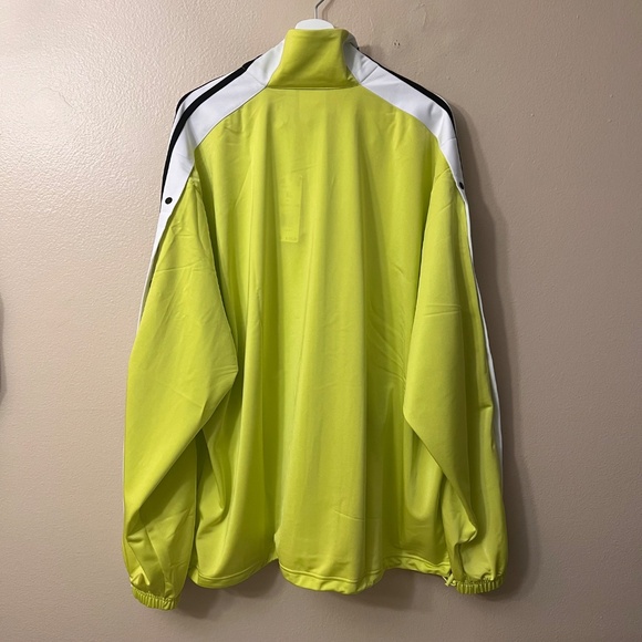 ADIDAS ORIGINALS Men's Megabreak Jacket Size XL in Green with Three Stripes. - Picture 5 of 16
